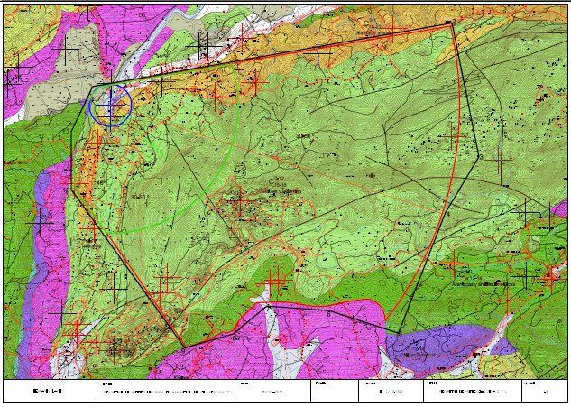 Perímetro de protección agua mineral. Obra: Cantabria.