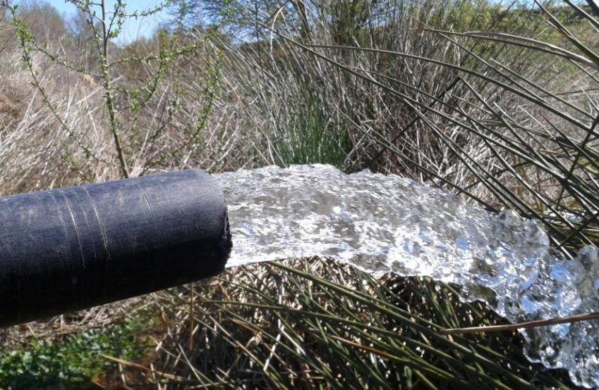 obtención de agua  subterranea