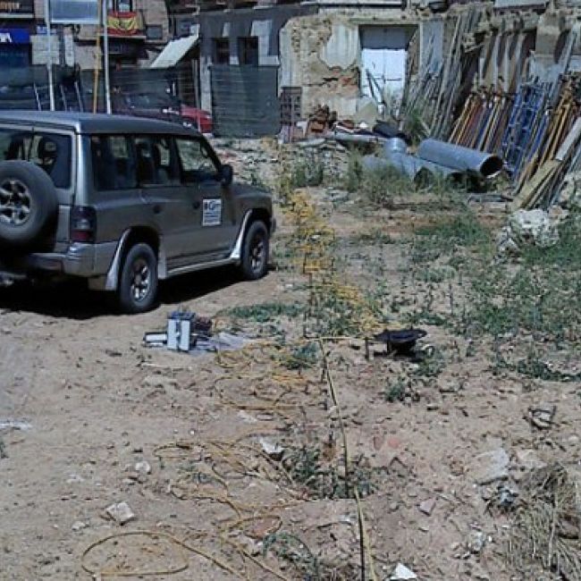 Perfil de tomografía eléctrica