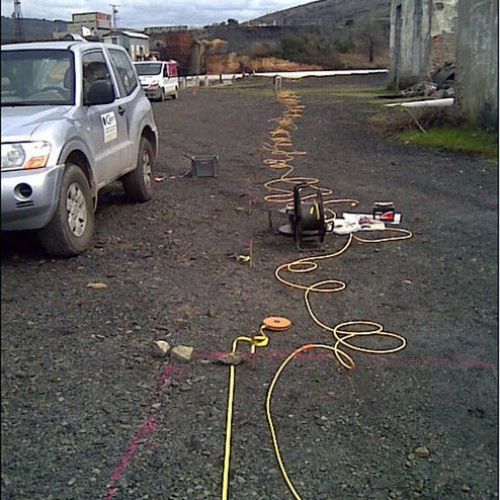 Tomografía eléctrica aplicada para la localización de galerías.Obra: Fabero (León)