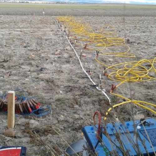 Perfil de  cargabilidad (Polarización Inducida)