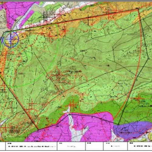 Perímetro de protección agua mineral. Obra: Cantabria.