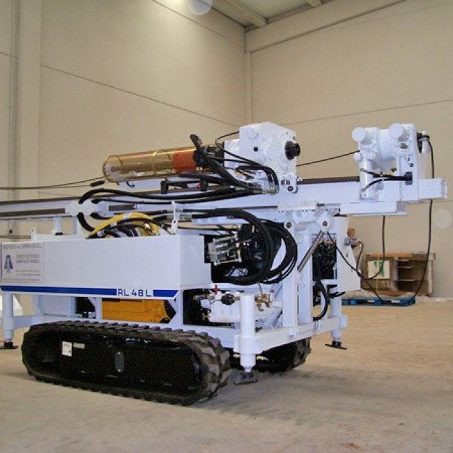 estudios geotécnicos (máquina de sondeos RL 48 L ROLATEC)